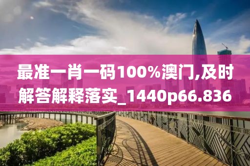 最準一肖一碼100%澳門,及時解答解釋落實_1440p66.836