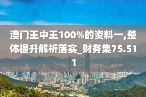 澳門王中王100%的資料一,整體提升解析落實(shí)_財(cái)務(wù)集75.511