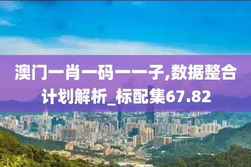 澳門一肖一碼一一子,數(shù)據(jù)整合計(jì)劃解析_標(biāo)配集67.82