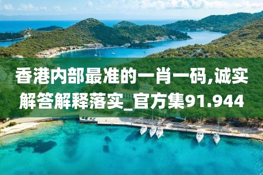 香港內(nèi)部最準(zhǔn)的一肖一碼,誠(chéng)實(shí)解答解釋落實(shí)_官方集91.944