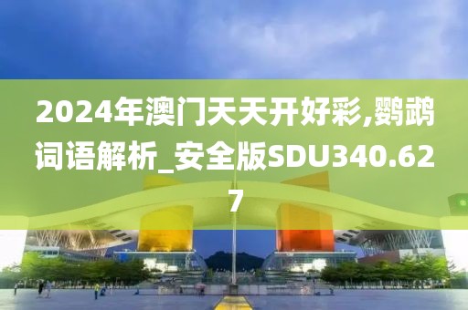2024年澳門天天開好彩,鸚鵡詞語解析_安全版SDU340.627