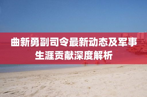 曲新勇副司令最新動態(tài)及軍事生涯貢獻(xiàn)深度解析