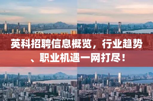 英科招聘信息概覽，行業(yè)趨勢、職業(yè)機遇一網(wǎng)打盡！