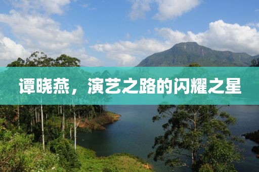 譚曉燕，演藝之路的閃耀之星