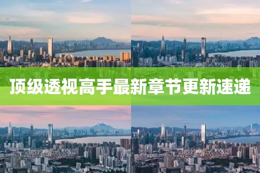 頂級(jí)透視高手最新章節(jié)更新速遞