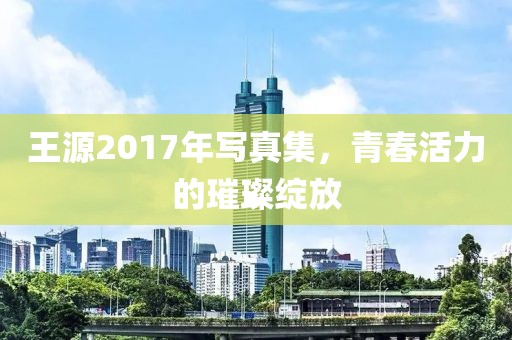 王源2017年寫真集，青春活力的璀璨綻放
