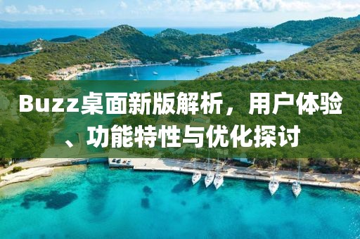 Buzz桌面新版解析，用戶體驗、功能特性與優(yōu)化探討