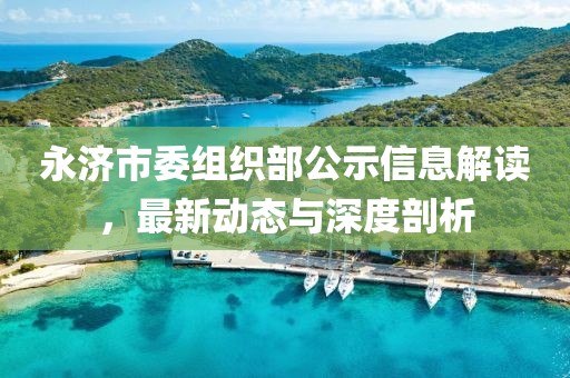 永濟(jì)市委組織部公示信息解讀，最新動(dòng)態(tài)與深度剖析