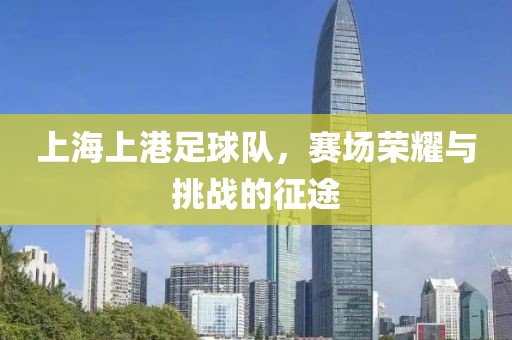 上海上港足球隊(duì)，賽場榮耀與挑戰(zhàn)的征途