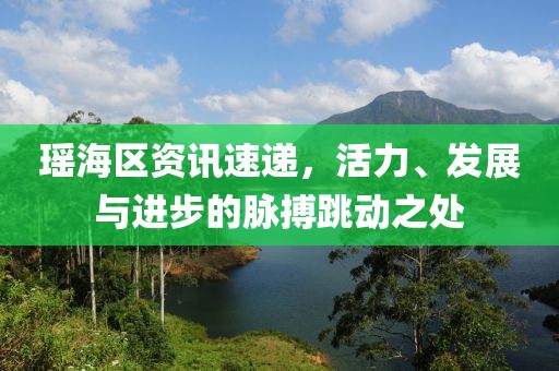 瑤海區(qū)資訊速遞，活力、發(fā)展與進步的脈搏跳動之處