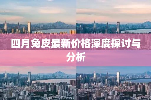 四月兔皮最新價(jià)格深度探討與分析