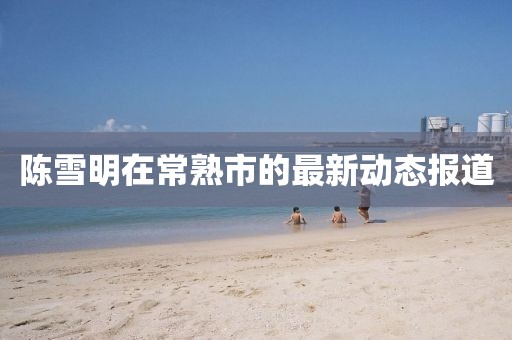 陳雪明在常熟市的最新動態(tài)報道