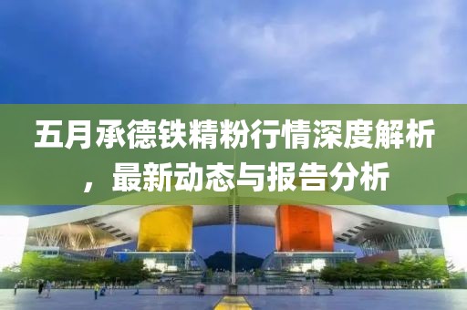 五月承德鐵精粉行情深度解析，最新動態(tài)與報告分析