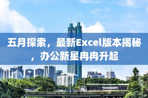 五月探索，最新Excel版本揭秘，辦公新星冉冉升起