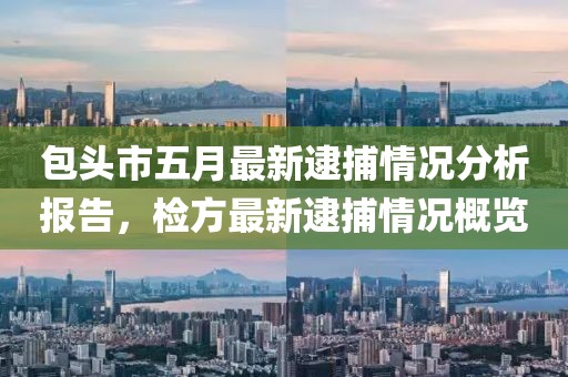 包頭市五月最新逮捕情況分析報(bào)告，檢方最新逮捕情況概覽