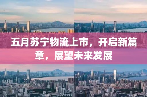 五月蘇寧物流上市，開(kāi)啟新篇章，展望未來(lái)發(fā)展