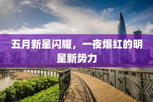 五月新星閃耀，一夜爆紅的明星新勢(shì)力