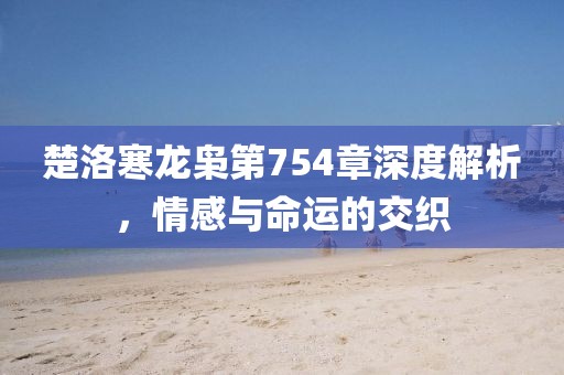 楚洛寒龍梟第754章深度解析，情感與命運(yùn)的交織