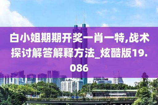 白小姐期期開(kāi)獎(jiǎng)一肖一特,戰(zhàn)術(shù)探討解答解釋方法_炫酷版19.086