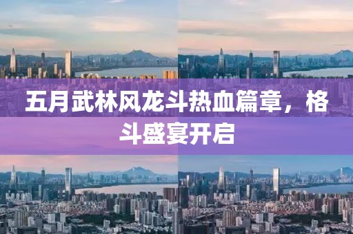 五月武林風(fēng)龍斗熱血篇章，格斗盛宴開啟