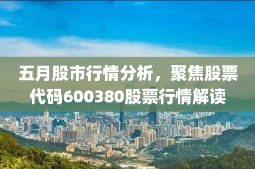 五月股市行情分析，聚焦股票代碼600380股票行情解讀