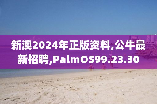 新澳2024年正版資料,公牛最新招聘,PalmOS99.23.30