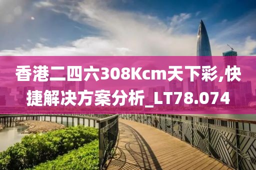 香港二四六308Kcm天下彩,快捷解決方案分析_LT78.074