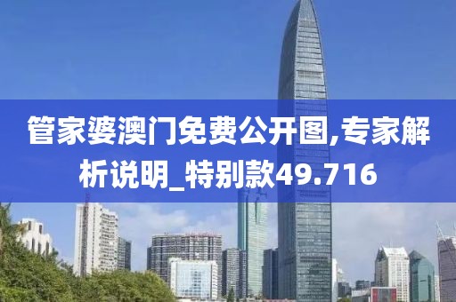 管家婆澳門免費公開圖,專家解析說明_特別款49.716