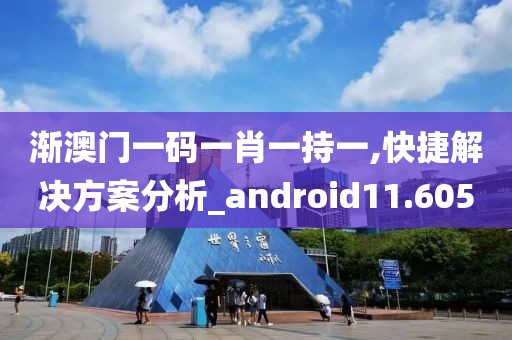 漸澳門一碼一肖一持一,快捷解決方案分析_android11.605
