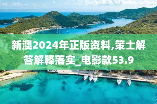 新澳2024年正版資料,策士解答解釋落實(shí)_電影款53.9