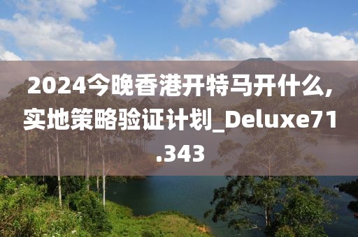 2024今晚香港開特馬開什么,實(shí)地策略驗(yàn)證計(jì)劃_Deluxe71.343
