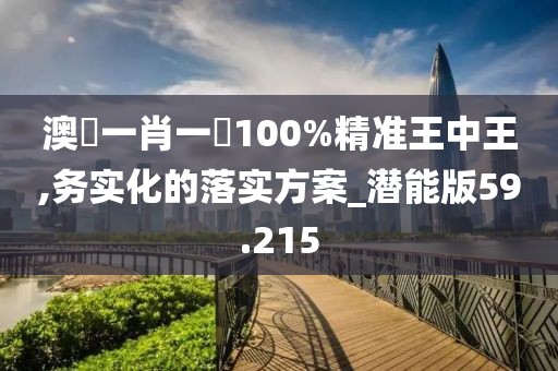 澳門一肖一碼100%精準王中王,務(wù)實化的落實方案_潛能版59.215